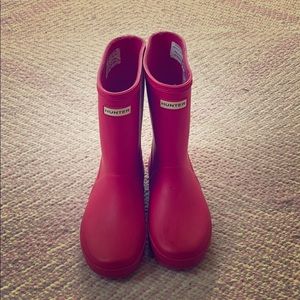 Hunter Boots size 12 Little Kids